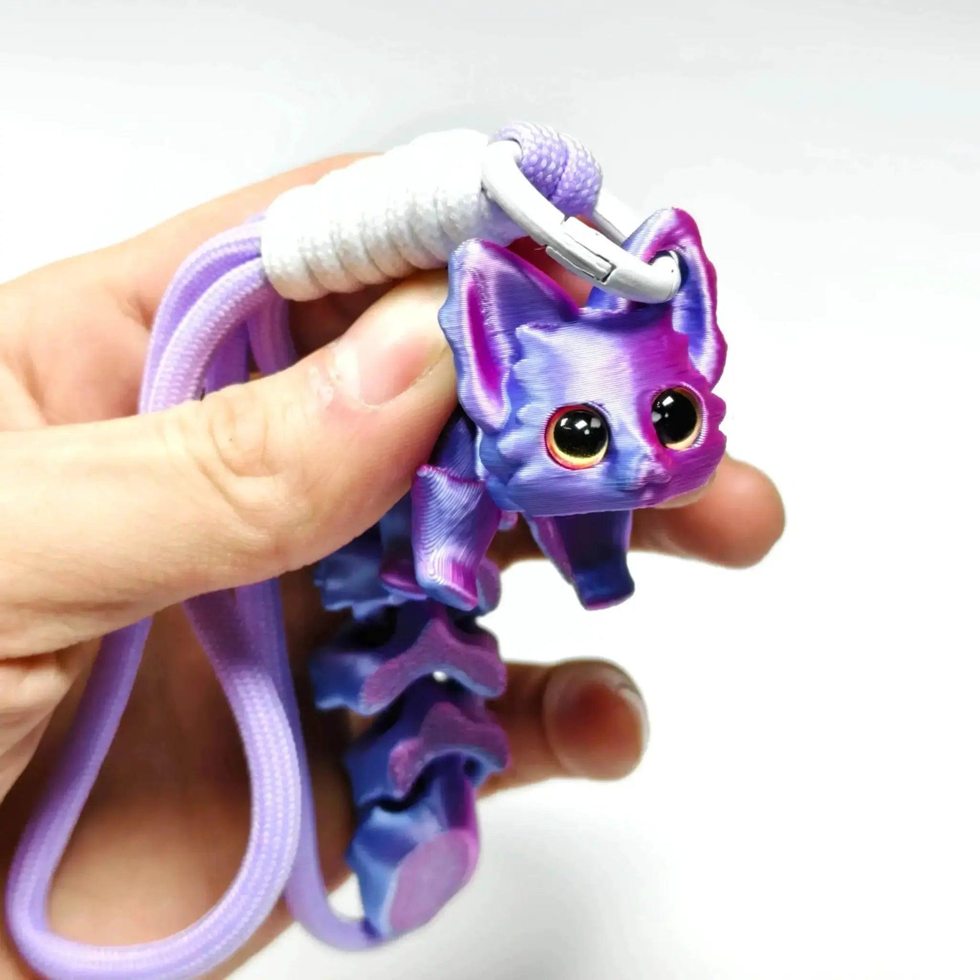  3D Printed Cute Fox Ornament Model with Movable Joints -  ToylandEU™