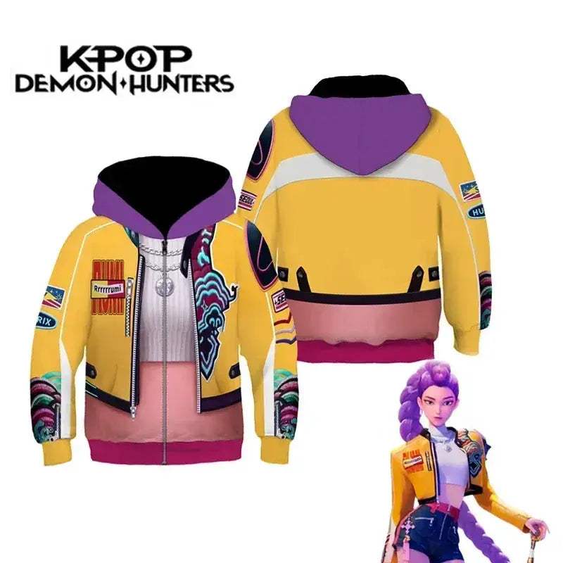 3D Printed Demon Hunter Cosplay Hoodie Unisex Costume - ToylandEU