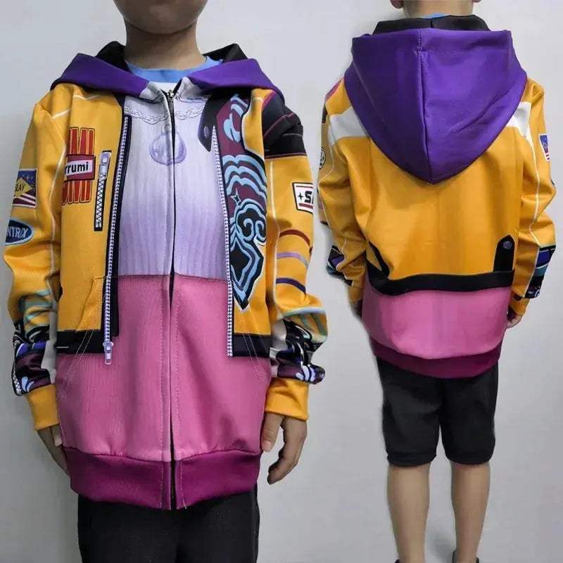 3D Printed Demon Hunter Cosplay Hoodie Unisex Costume - ToylandEU