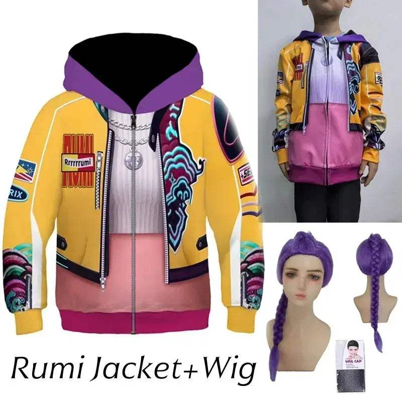 3D Printed Demon Hunter Cosplay Hoodie Unisex Costume - ToylandEU