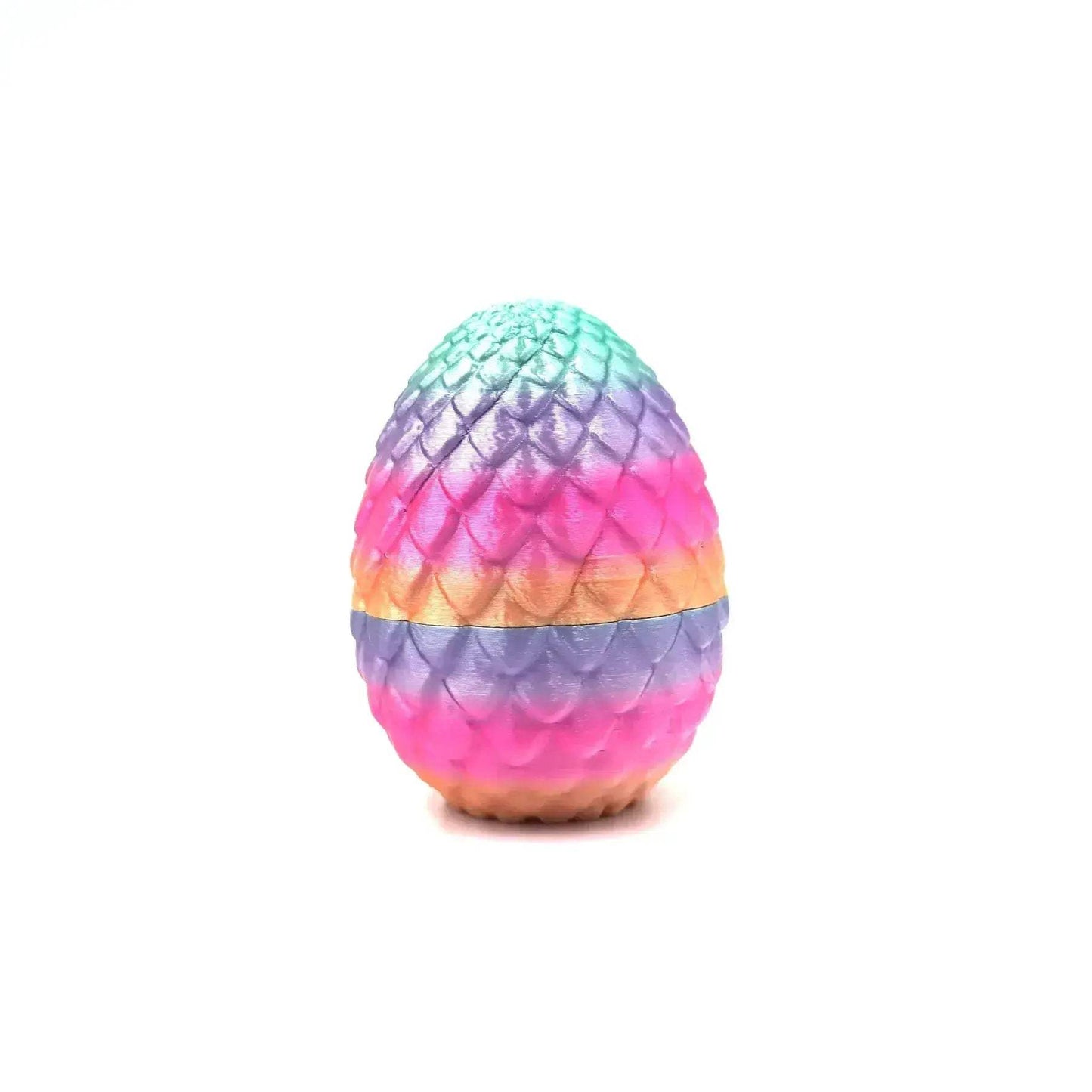 3D Printed Dragon Egg Toy With Articulated Crystal Dragon - ToylandEU