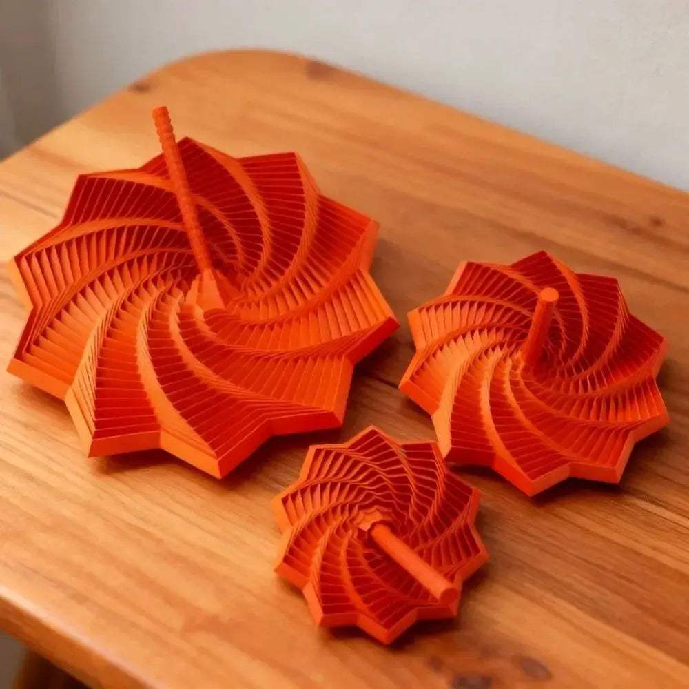 3D Printed Fractal Fidget Star Toy For Calming Relaxation - ToylandEU