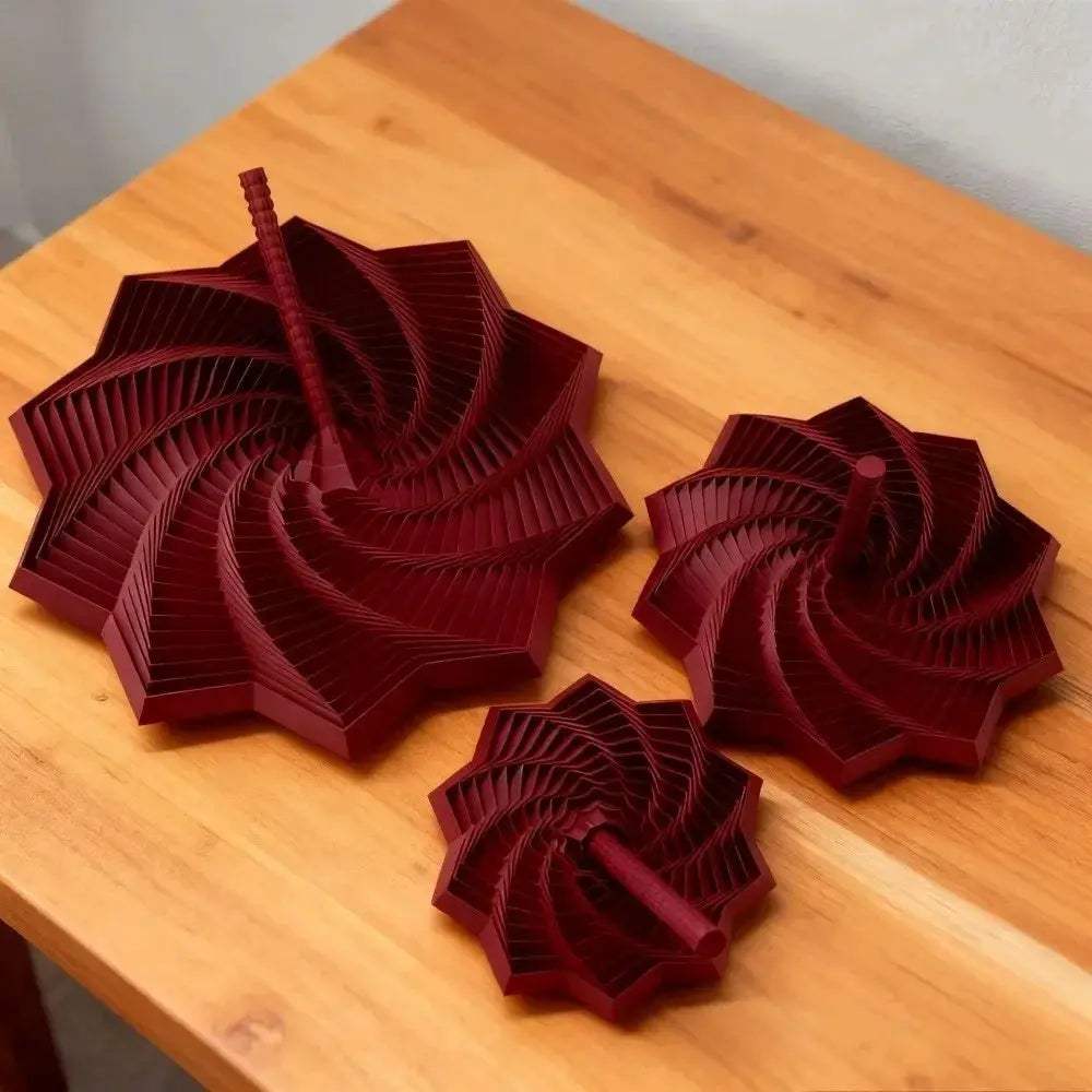 3D Printed Fractal Fidget Star Toy For Calming Relaxation - ToylandEU