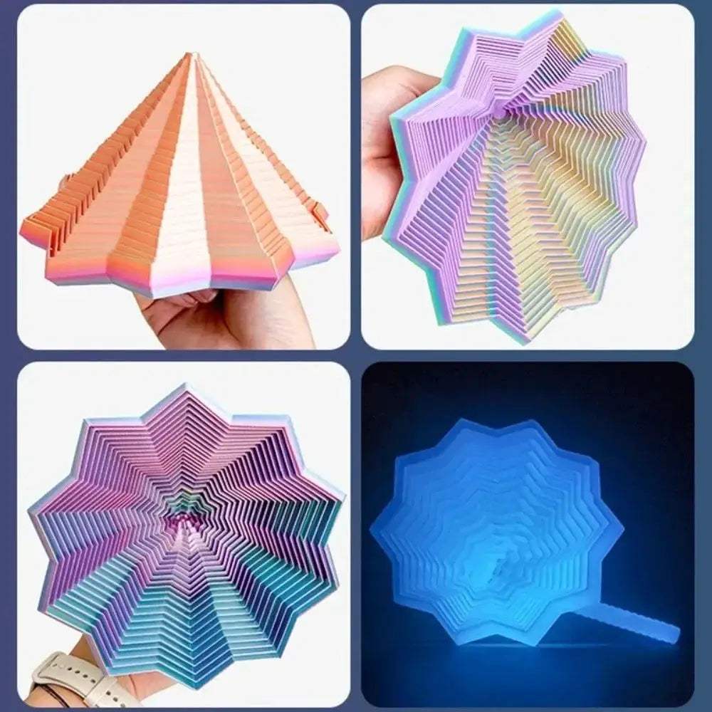 3D Printed Fractal Fidget Star Toy For Calming Relaxation - ToylandEU