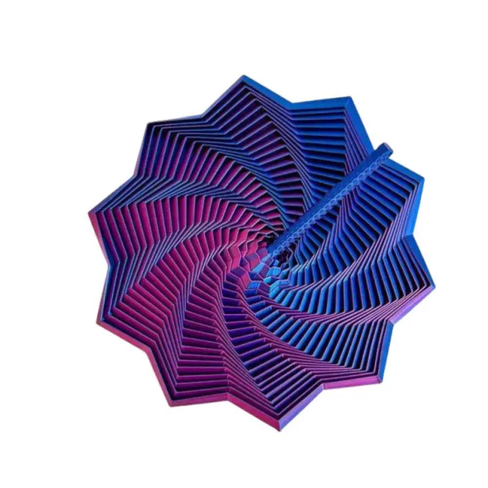 3D Printed Fractal Fidget Star Toy For Calming Relaxation - ToylandEU