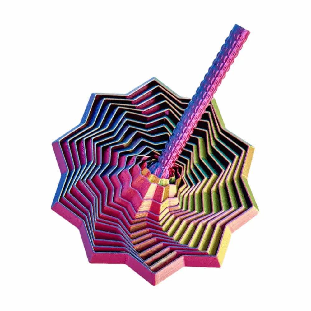3D Printed Fractal Fidget Star Toy For Calming Relaxation - ToylandEU