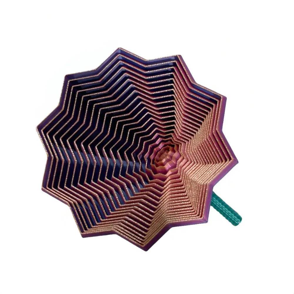 3D Printed Fractal Fidget Star Toy For Calming Relaxation - ToylandEU