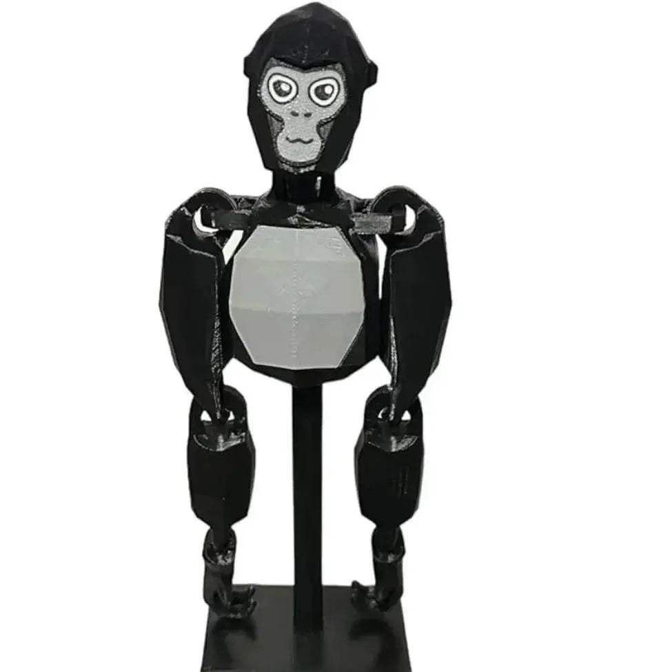 3D Printed Gorilla Monkey Figurines For Cute Desktop Decor - ToylandEU