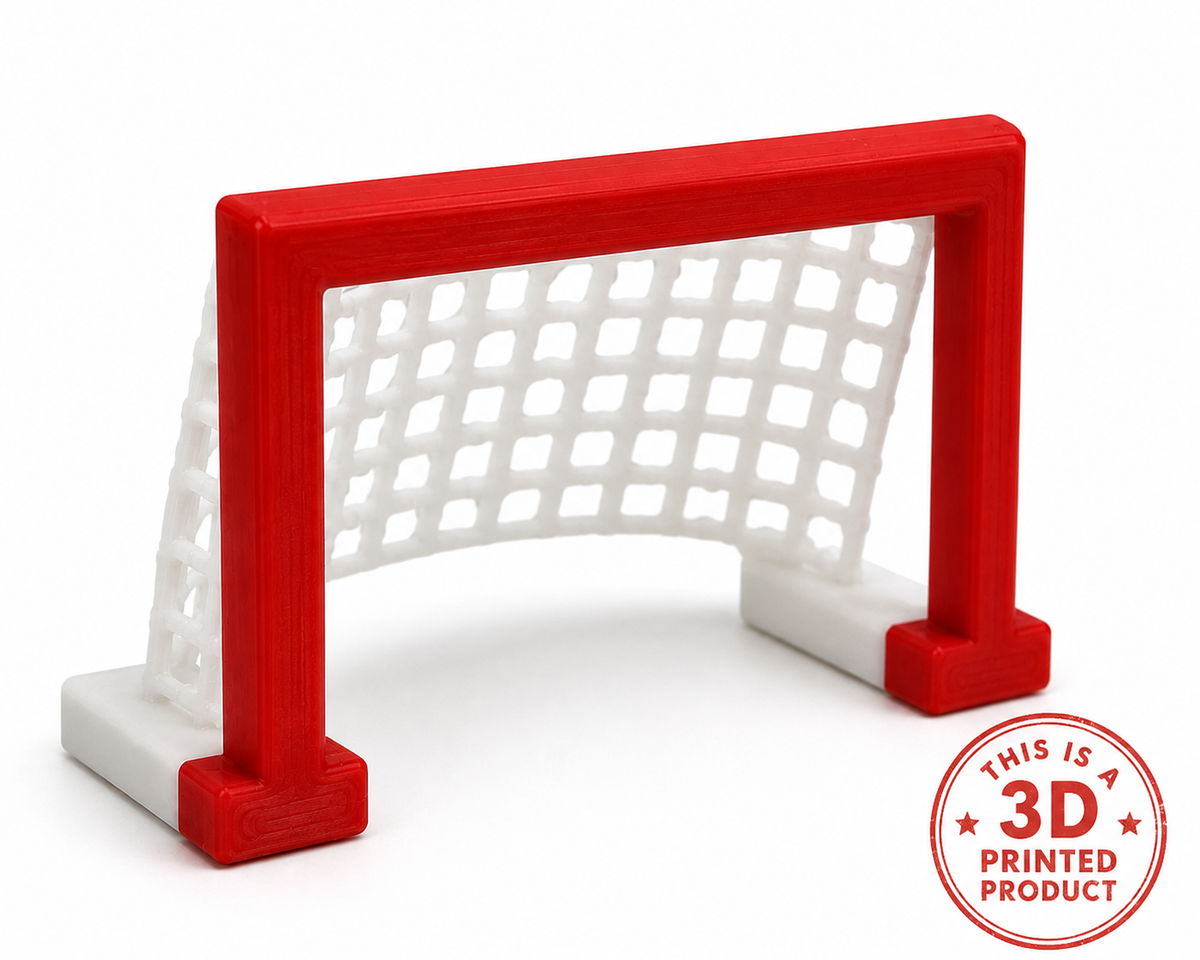 3D Printed Hockey Goal | Minifig Compatible | Toylandeu™