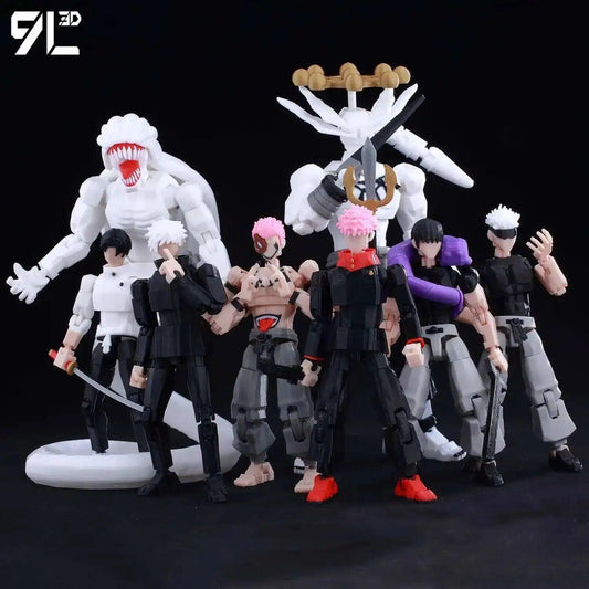  3D Printed Jujutsu Kaisen Action Figures Shapeshift -  ToylandEU™