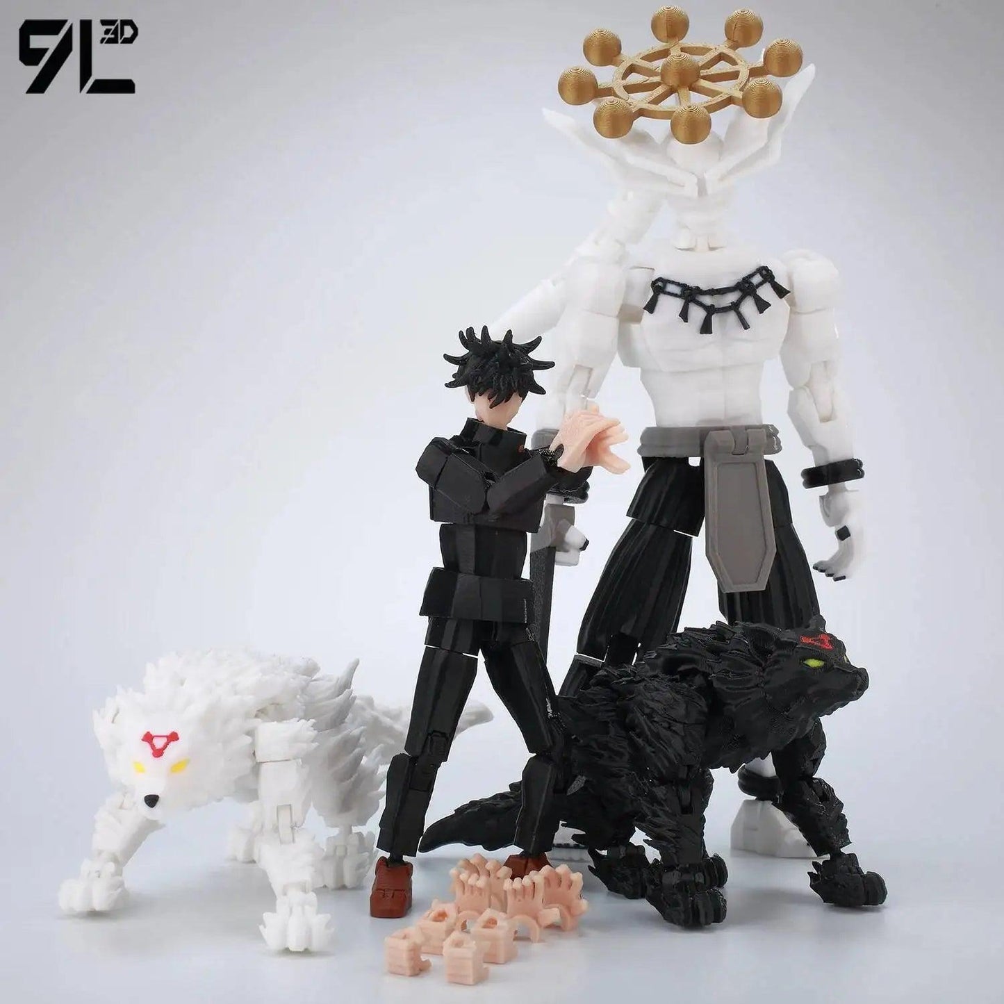  3D Printed Jujutsu Kaisen Action Figures Shapeshift -  ToylandEU™
