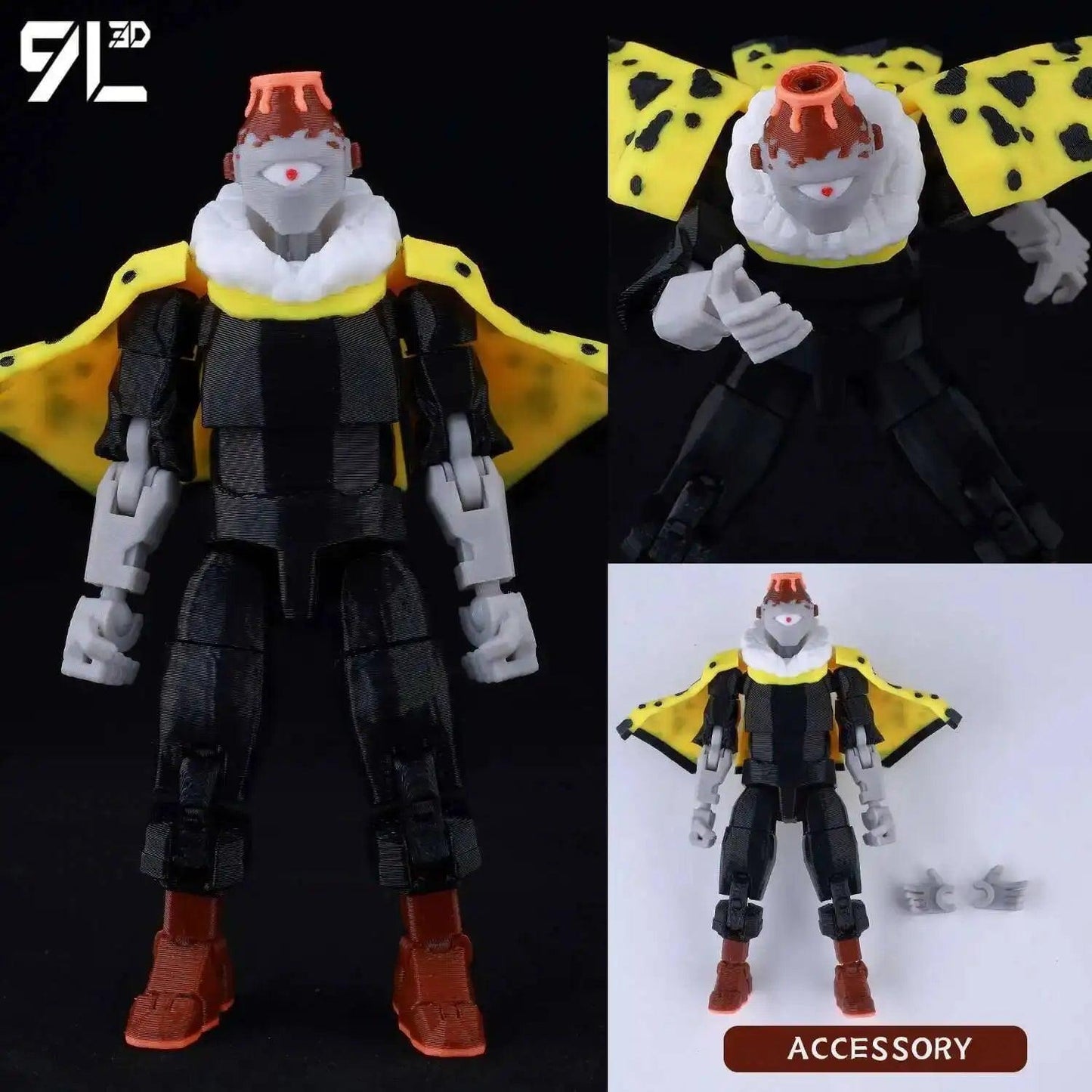  3D Printed Jujutsu Kaisen Action Figures Shapeshift -  ToylandEU™