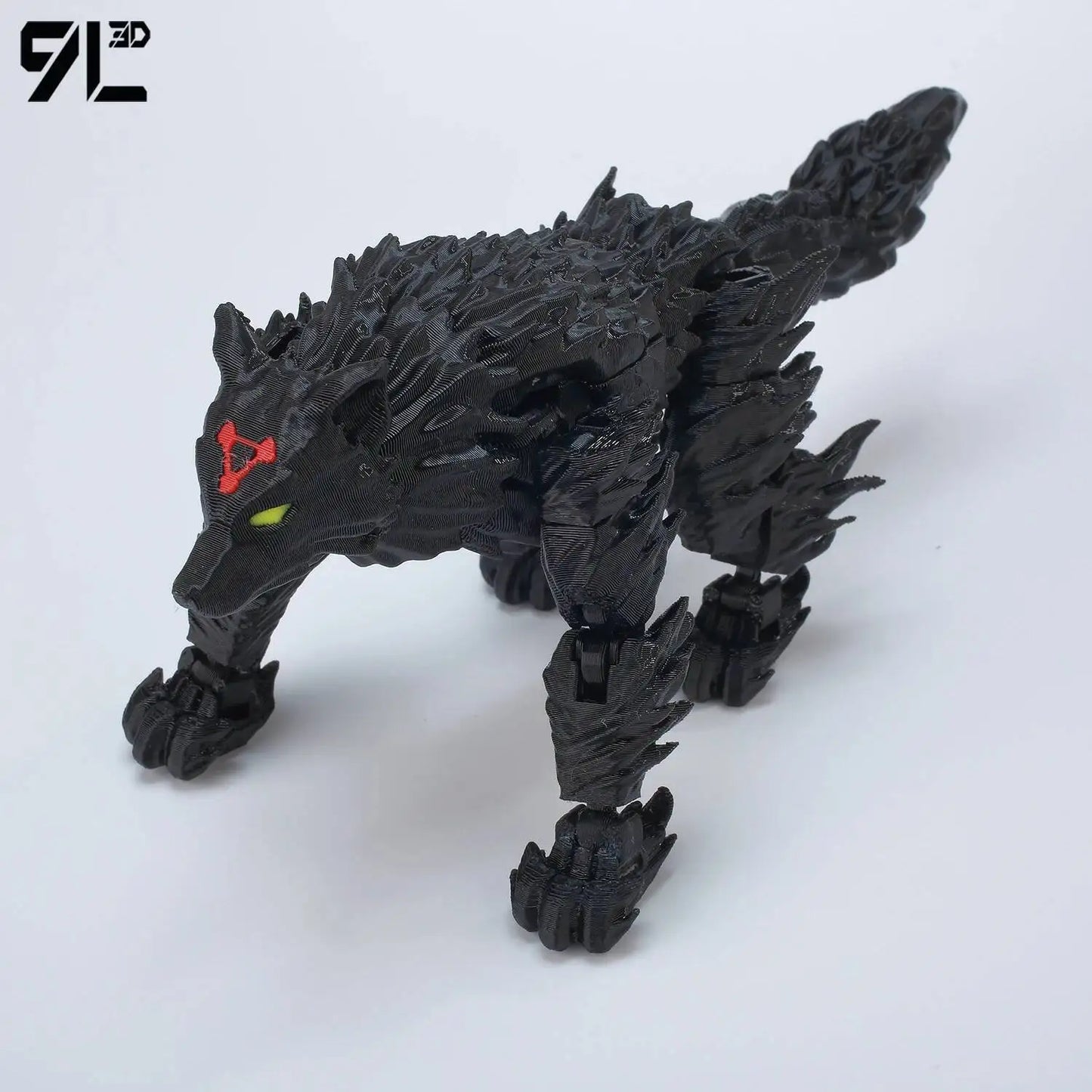3D Printed Jujutsu Kaisen Action Figures Set With Movable Shapeshift