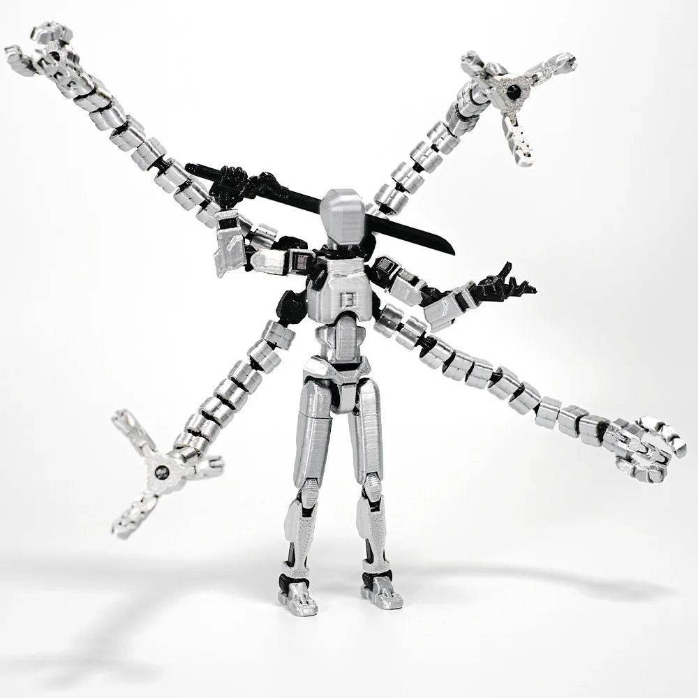 3D Printed Mannequin Dummy 13 Tentacle Series Toys Robot - ToylandEU