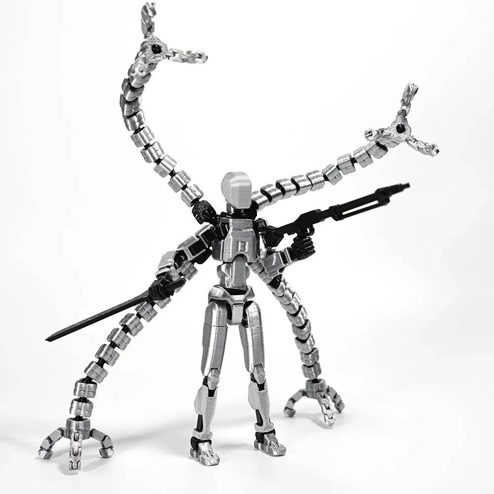 3D Printed Mannequin Dummy 13 Tentacle Series Toys Robot - ToylandEU