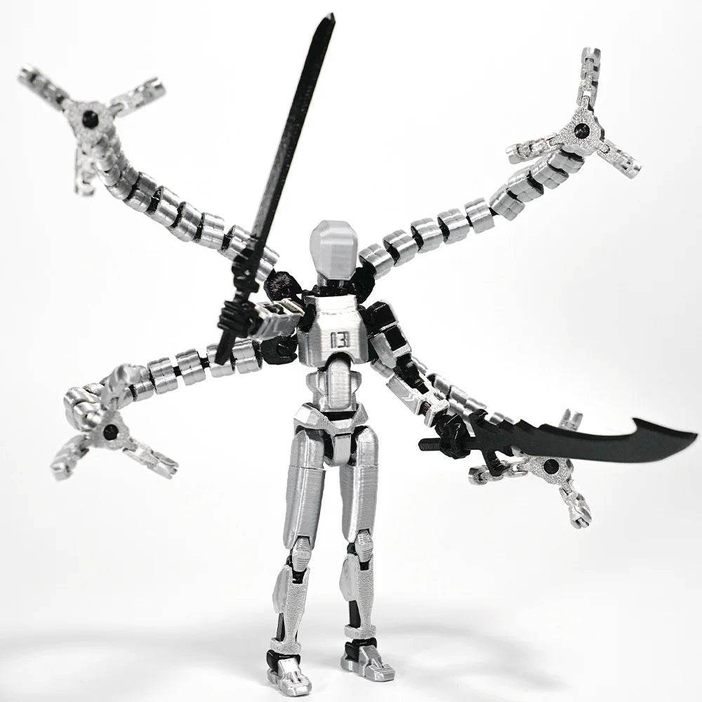 3D Printed Mannequin Dummy 13 Tentacle Series Toys Robot - ToylandEU