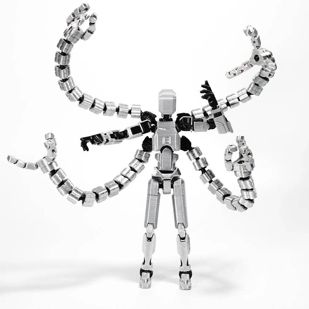 3D Printed Mannequin Dummy 13 Tentacle Series Toys Robot - ToylandEU