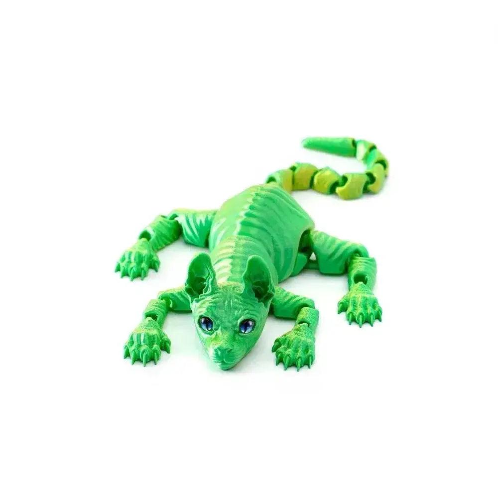  3D Printed Miniature Hairless Cat Model Doll Toy Figurine -  ToylandEU™