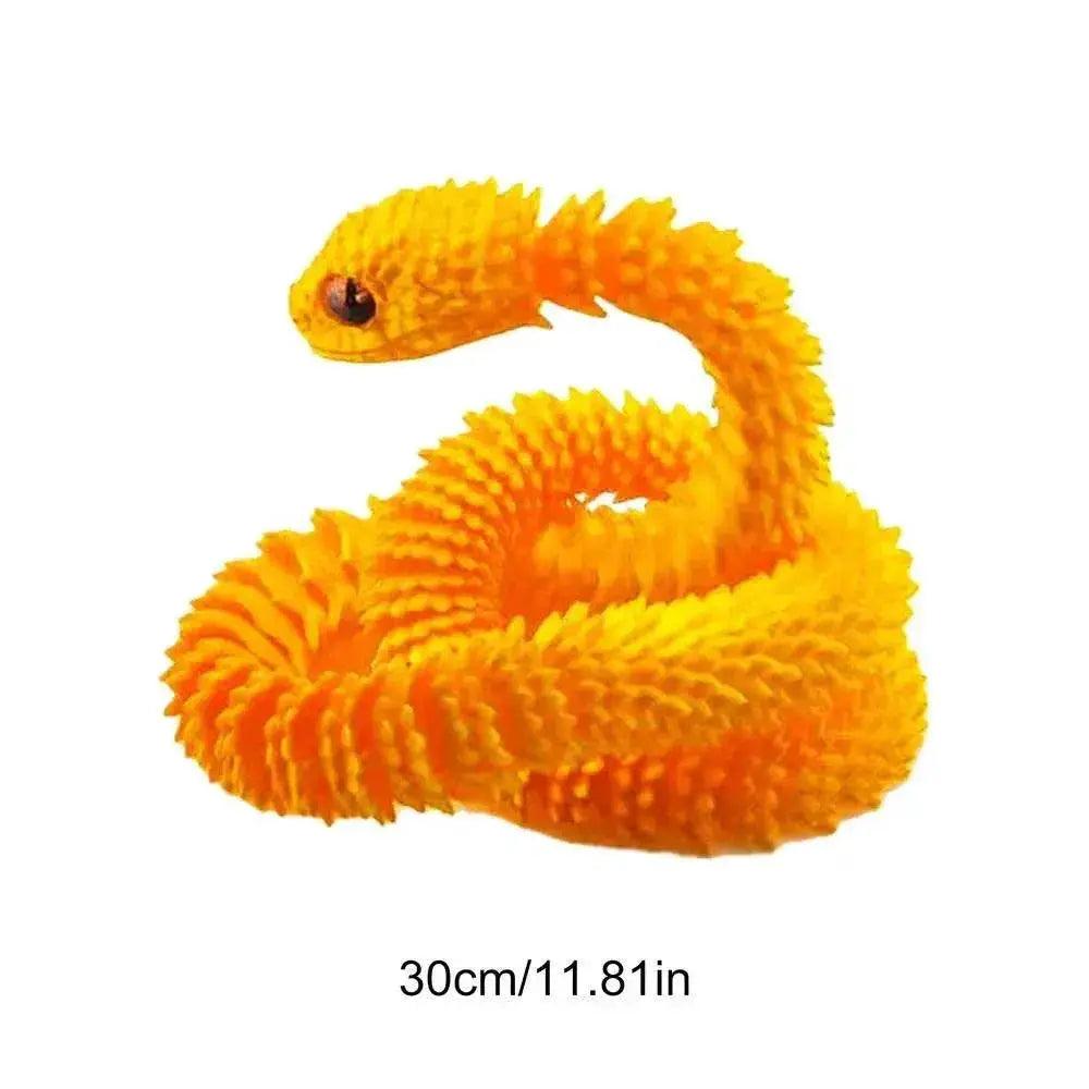  3D Printed Snake Desktop Articulated Snake Collectibles -  ToylandEU™