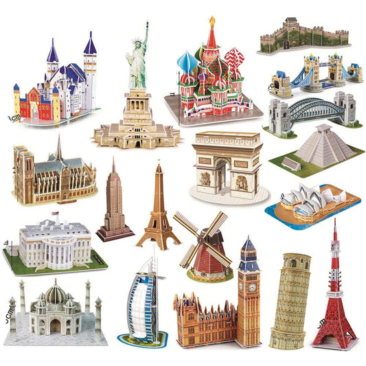  3D Puzzle | 40 Styles Collection | Toylandeu™ 