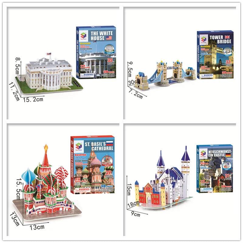  3D Puzzle | 40 Styles Collection | Toylandeu™ 
