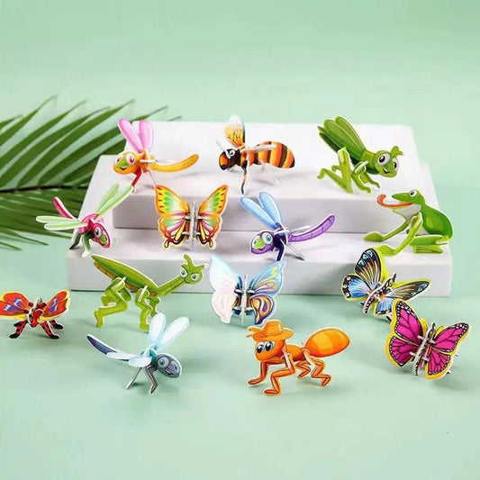  3D Puzzle Blocks Insect Jigsaw Set For Kids Educational -  ToylandEU™