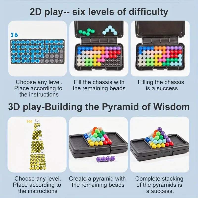 3D Puzzle Board Game For Kids With 200 STEM Challenges -  ToylandEU™