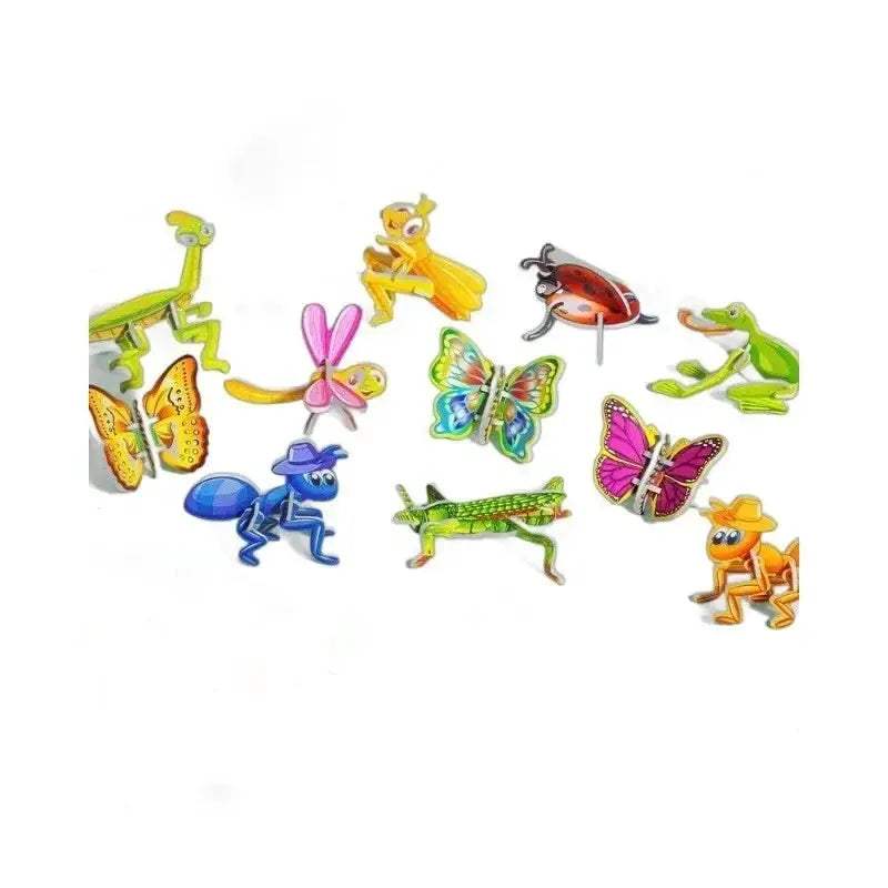 3D Puzzle For Kids Animal Paper Toy Educational Fun - ToylandEU