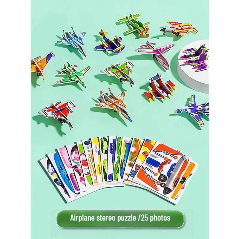 3D Puzzle For Kids Animal Paper Toy Educational Fun - ToylandEU
