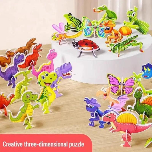  3D Puzzle For Kids CE Certified Educational Animal Toy -  ToylandEU™