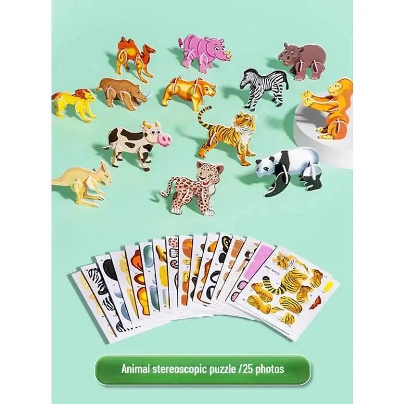  3D Puzzle For Kids CE Certified Educational Animal Toy -  ToylandEU™