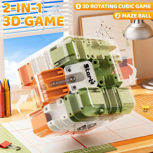  3D Puzzle Maze For Stress Relief Deluxe Brain Teaser -  ToylandEU™