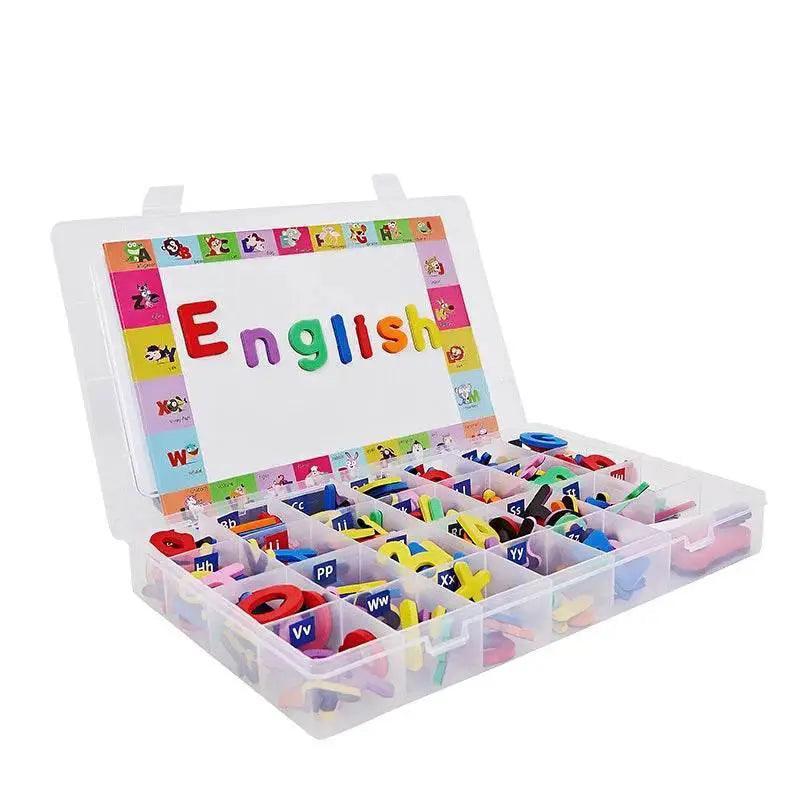  Montessori Magnetic Alphabet and Number Set for Refrigerator 3D Puzzle Educational Toys for Kids -  ToylandEU™