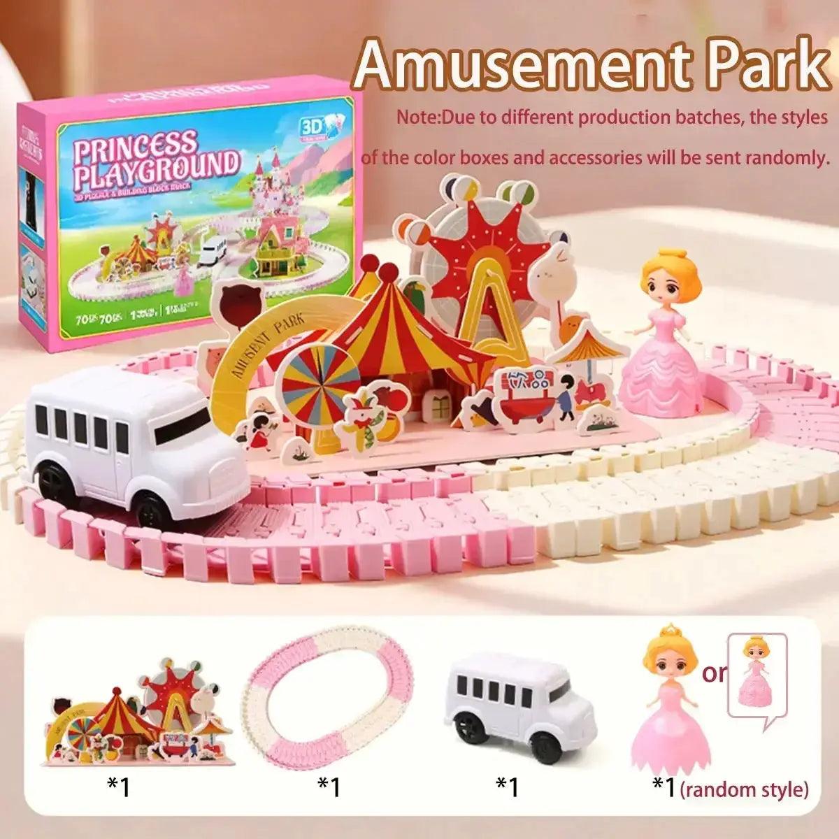  Princess Castle Track 3D Puzzle Kids Educational Toy -  ToylandEU™