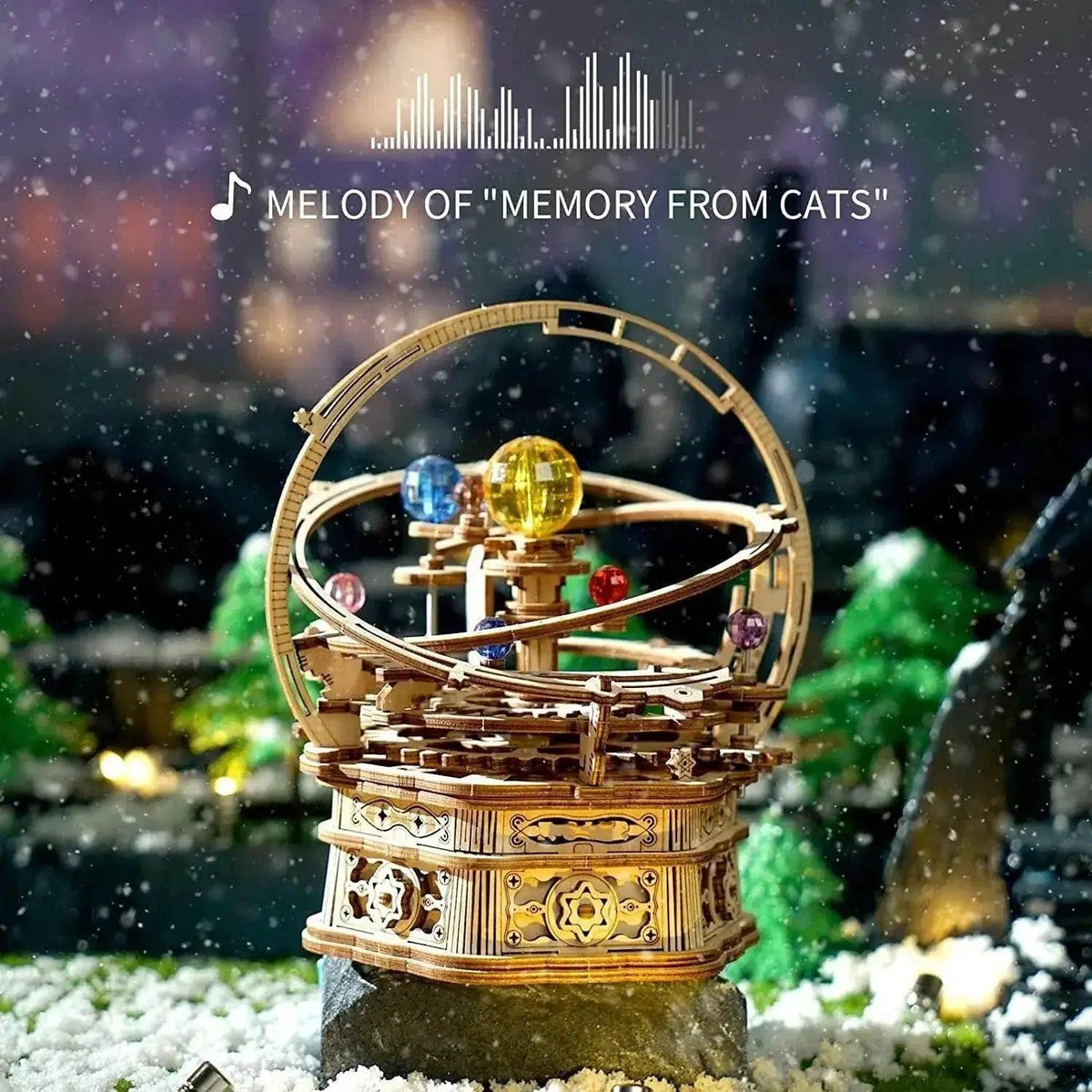  Robotime Rokr 84pcs Rotatable DIY 3D Starry Night Kit 3D Puzzle -  ToylandEU™