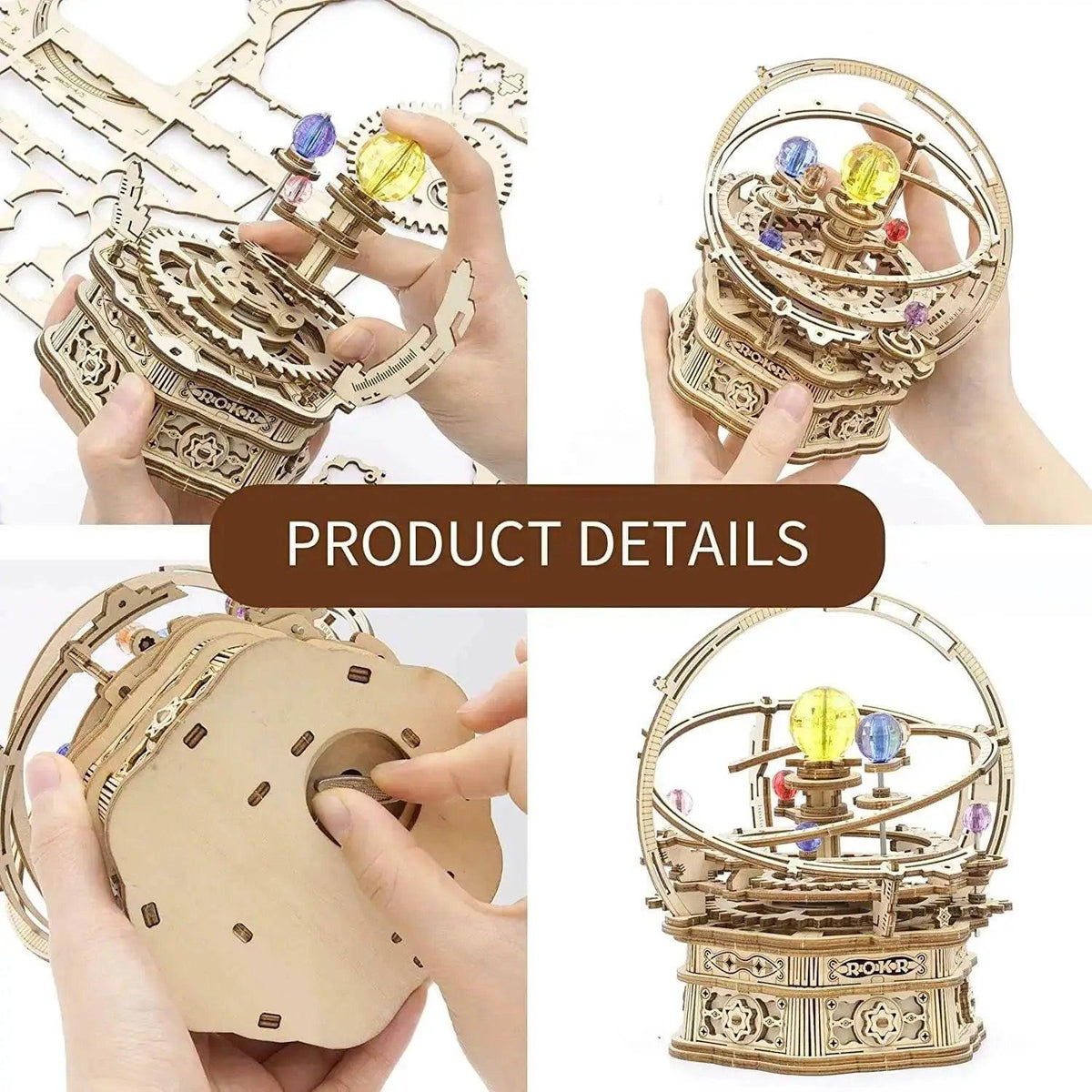  Robotime Rokr 84pcs Rotatable DIY 3D Starry Night Kit 3D Puzzle -  ToylandEU™