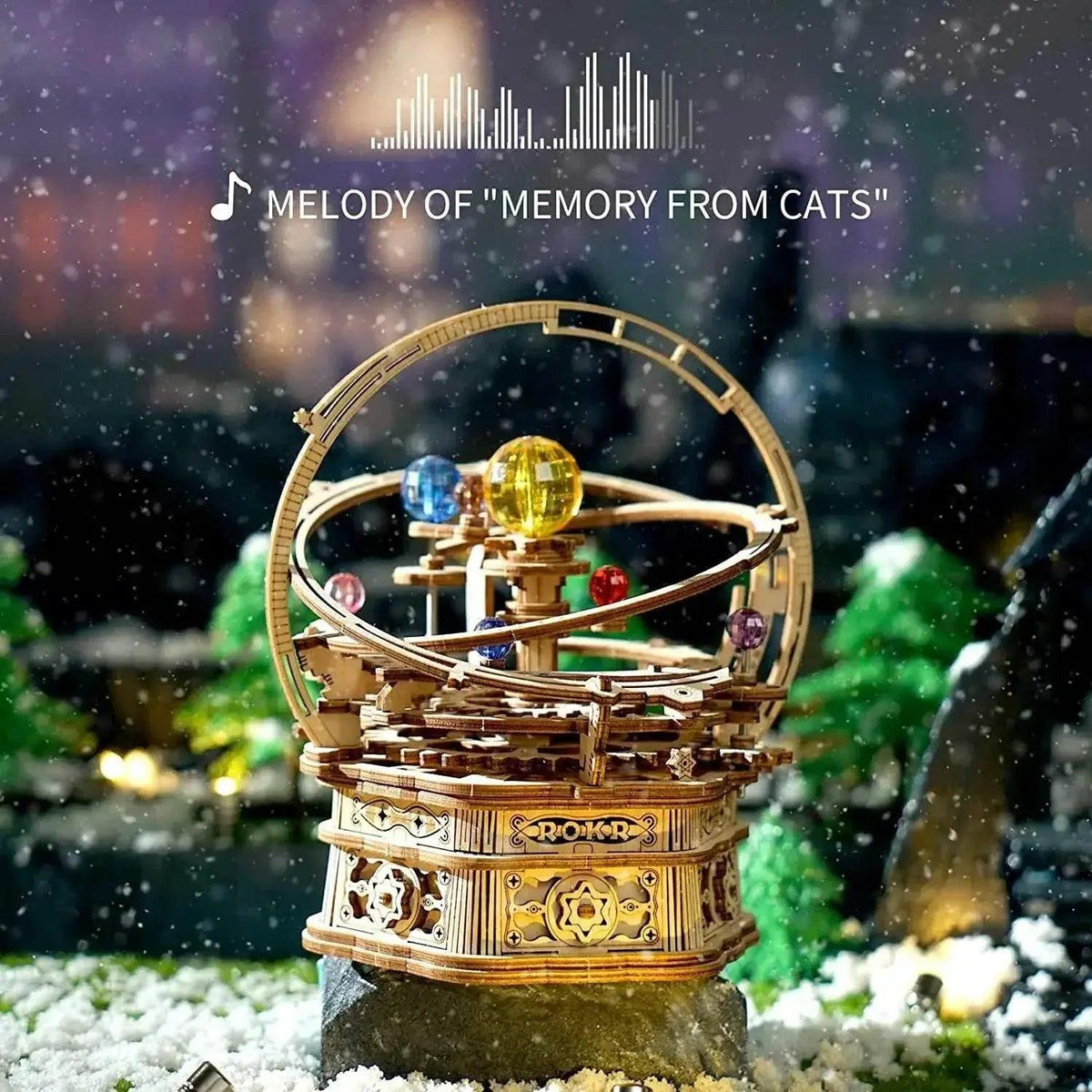  Robotime Rokr 84pcs Rotatable DIY 3D Starry Night Kit 3D Puzzle -  ToylandEU™