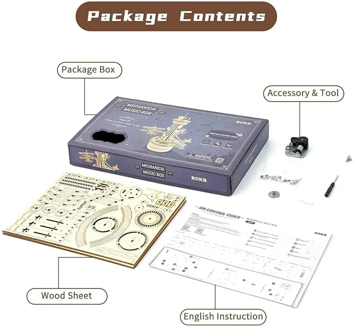 Robotime Rokr 84pcs Rotatable DIY 3D Starry Night Kit 3D Puzzle -  ToylandEU™