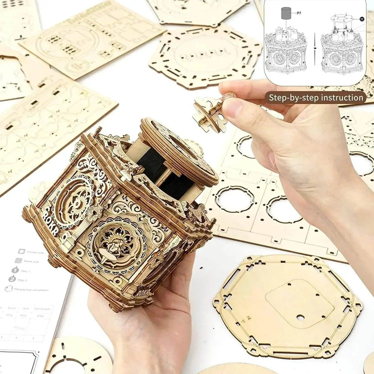  Robotime Rokr 84pcs Rotatable DIY 3D Starry Night Kit 3D Puzzle -  ToylandEU™