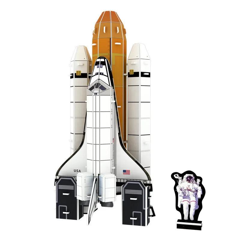  3D Puzzle Space Model Multicolor Paper Kit Toylandeu 
