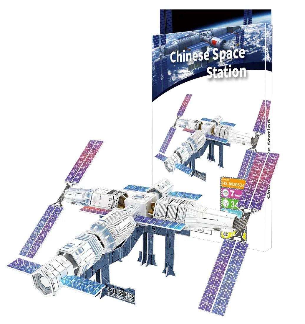  3D Puzzle Space Model Multicolor Paper Kit Toylandeu 
