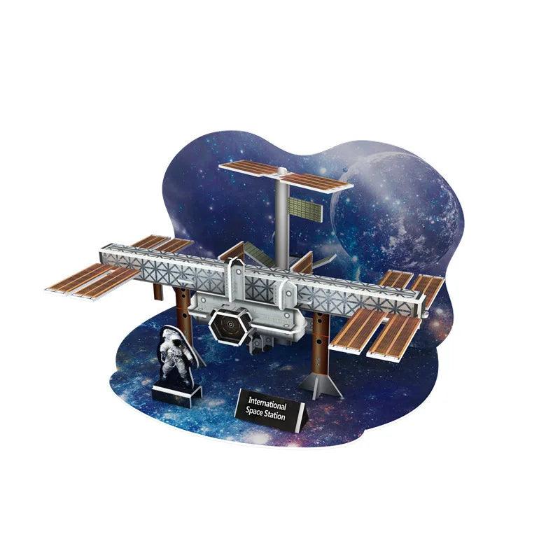  3D Puzzle Space Model Multicolor Paper Kit Toylandeu 