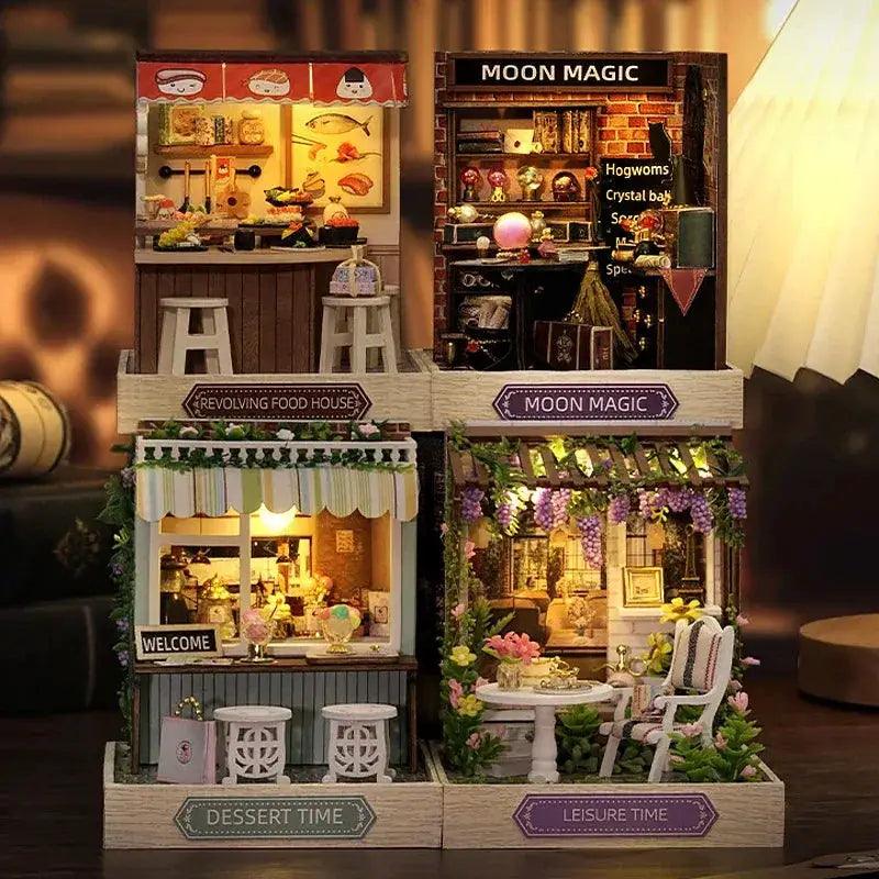  Wooden Miniature Doll House DIY Kit For Easy 3D Puzzle -  ToylandEU™