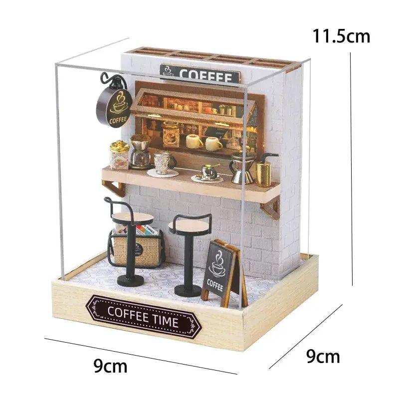  Wooden Miniature Doll House DIY Kit For Easy 3D Puzzle -  ToylandEU™