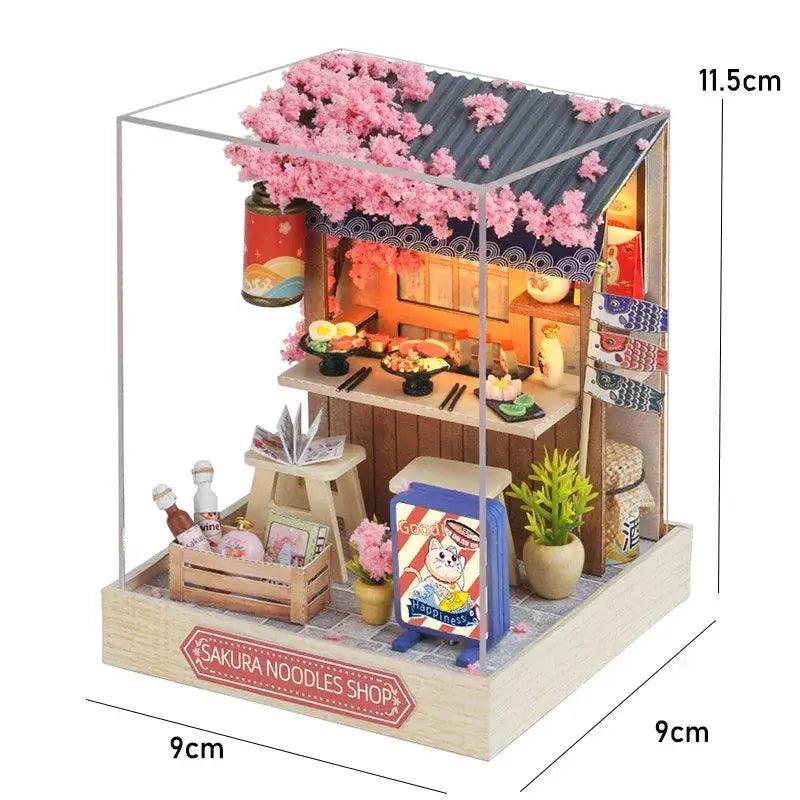  Wooden Miniature Doll House DIY Kit For Easy 3D Puzzle -  ToylandEU™