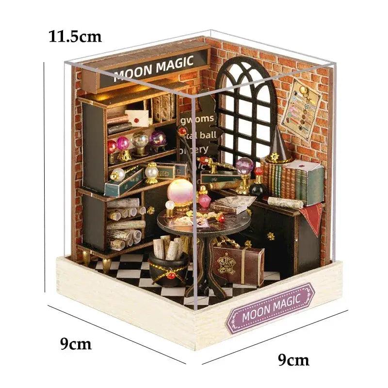  Wooden Miniature Doll House DIY Kit For Easy 3D Puzzle -  ToylandEU™