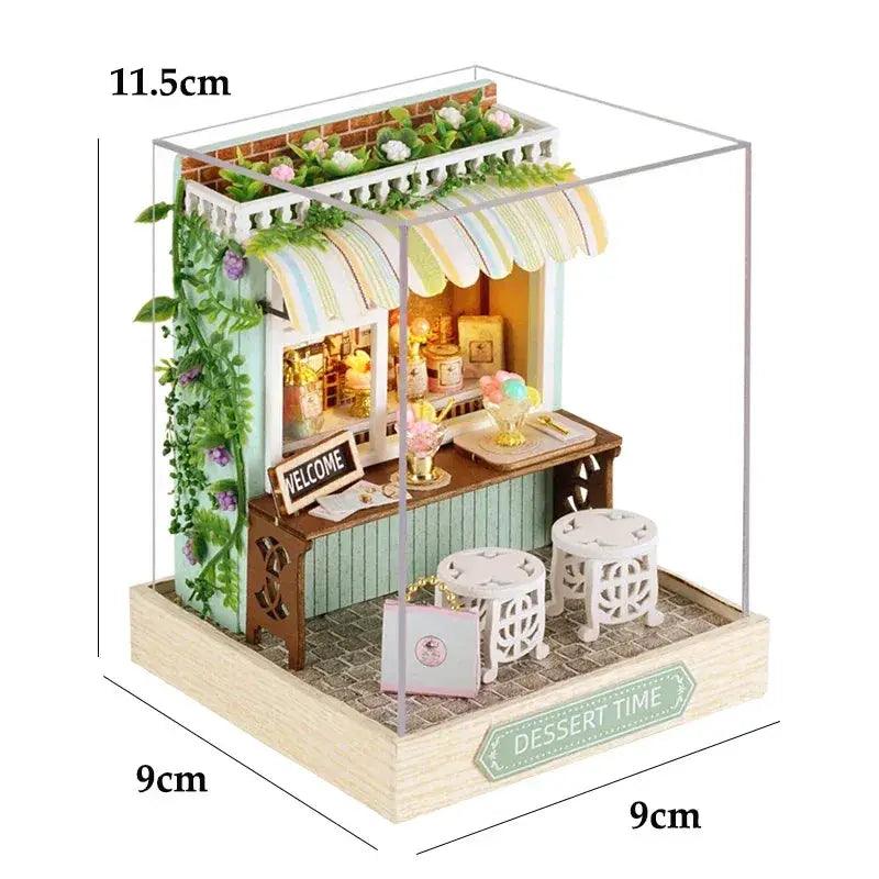  Wooden Miniature Doll House DIY Kit For Easy 3D Puzzle -  ToylandEU™