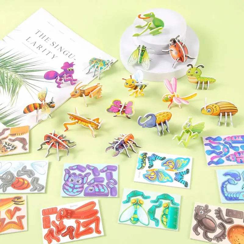  3D Puzzles Educational Toys Develops Spatial Skills -  ToylandEU™