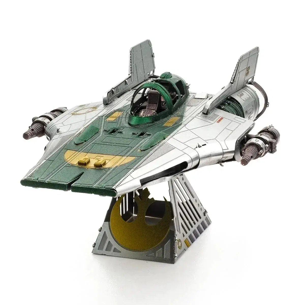  Resistance A-Wing Fighter Star Wars 3D Steel Model Kit Metal Earth -  ToylandEU™
