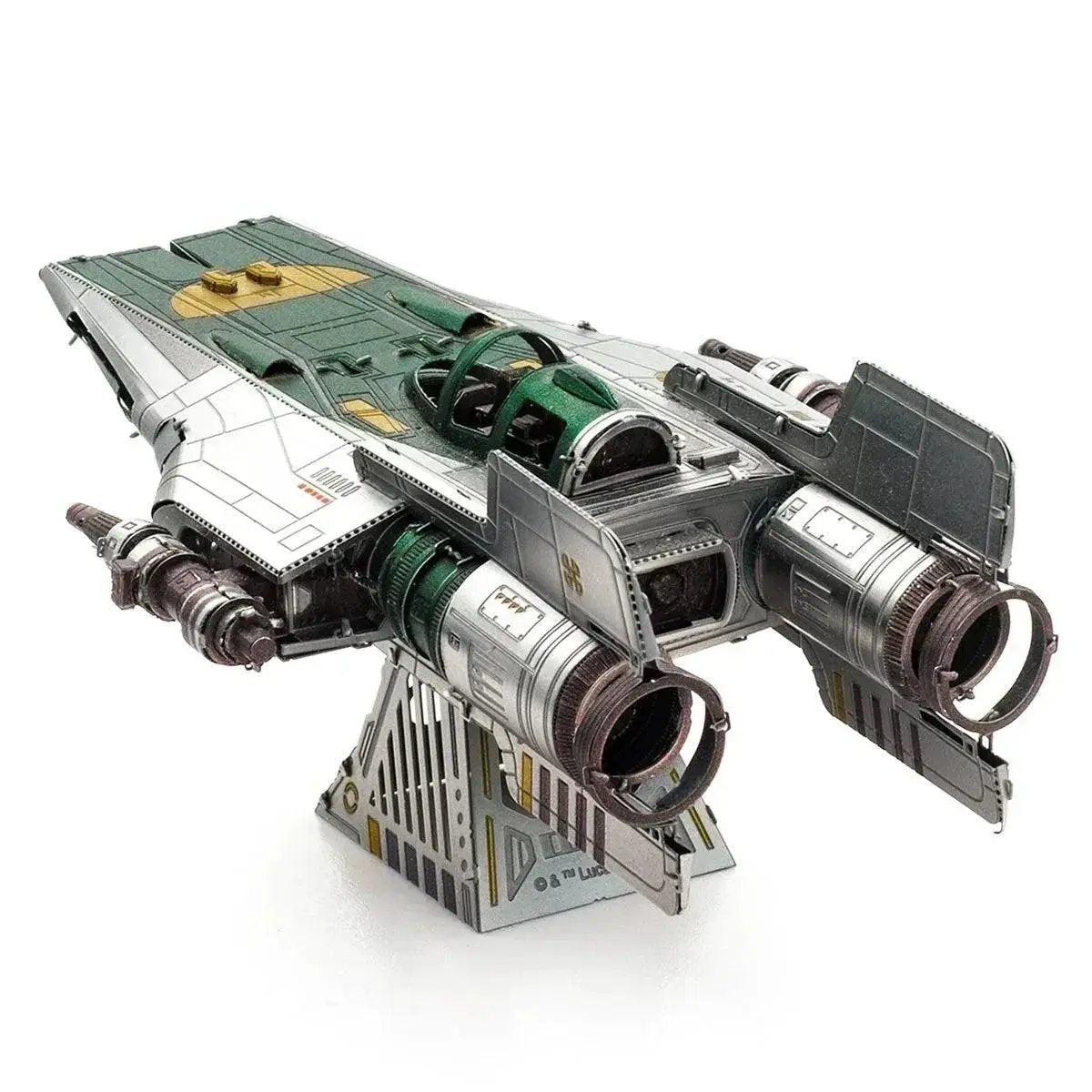  Resistance A-Wing Fighter Star Wars 3D Steel Model Kit Metal Earth -  ToylandEU™